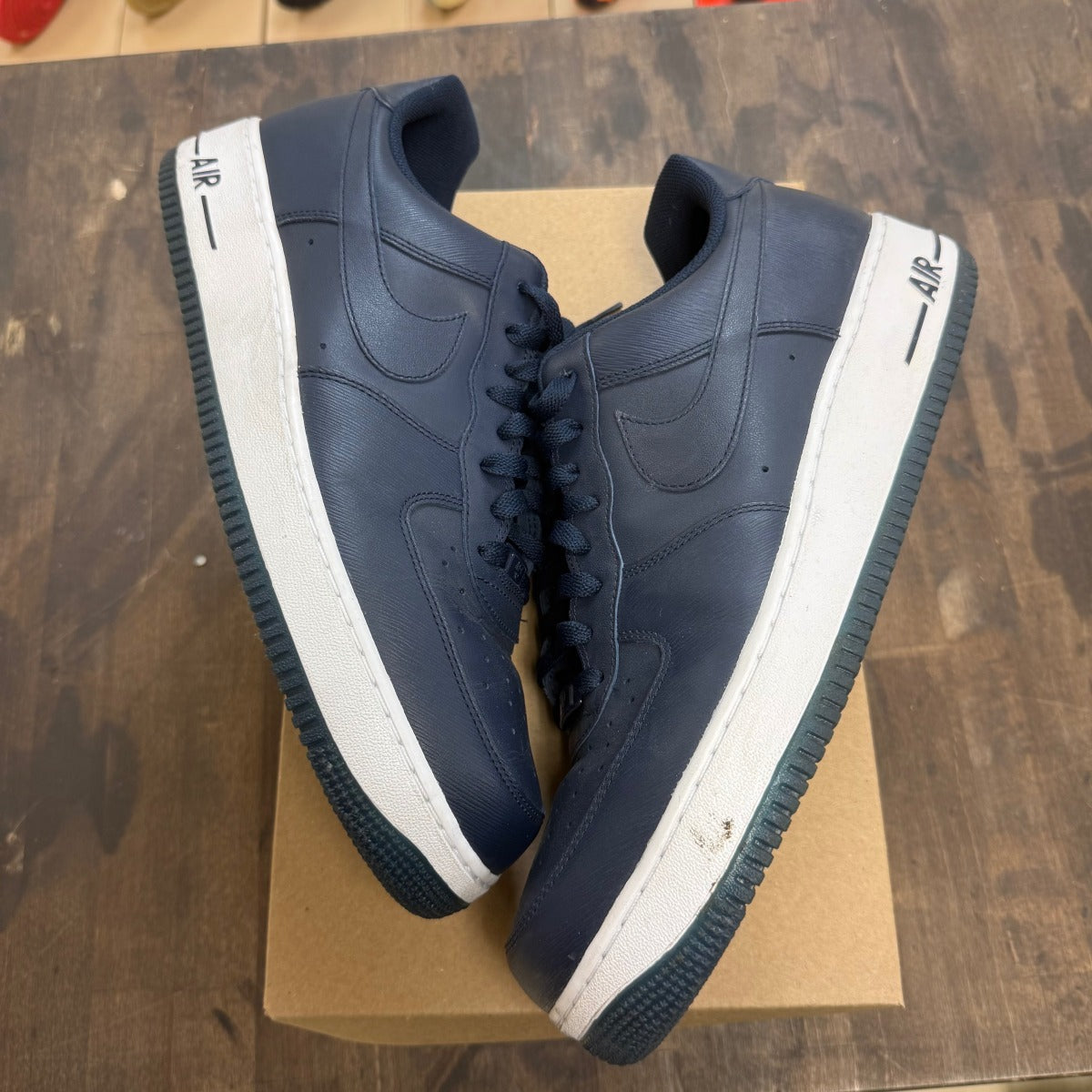 Nike Air Force 1 Mid '07 Obsidian Brigade Blue Size 13 (Pre-Owned) - Image 1