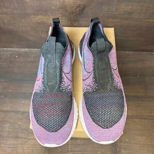 Nike Epic React Moc Flyknit Black University Red Hyper Jade Size 12.5 (Pre-Owned) - Image 2