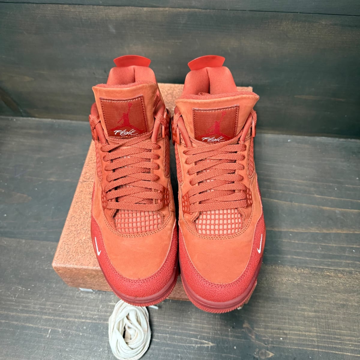 Air Jordan 4 Retro OG SP Nigel Sylvester Brick by Brick Size 10.5 (Pre-Owned) - back
