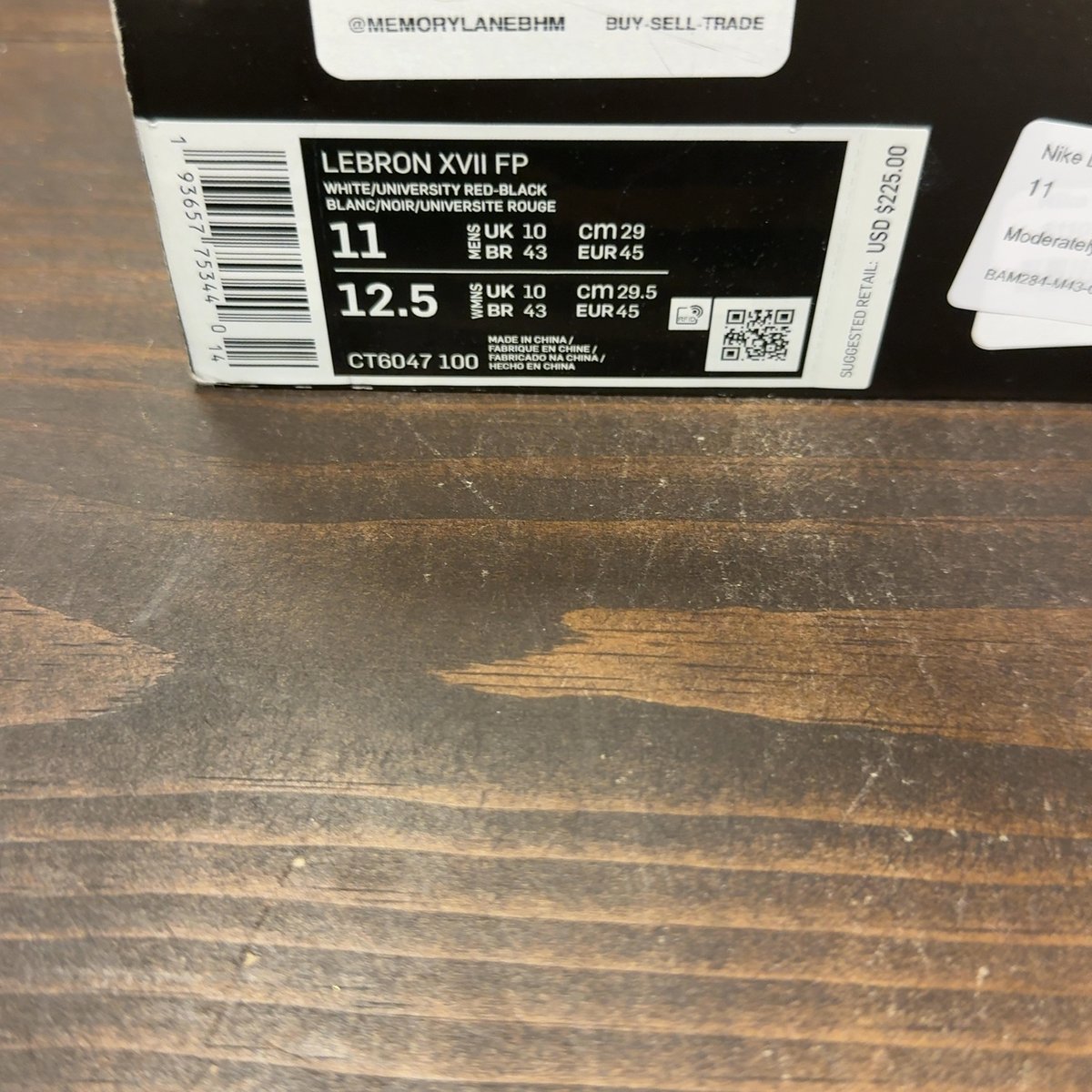 Nike LeBron 4 Graffiti NYC (2006) Size 11 (Pre-Owned) - aux