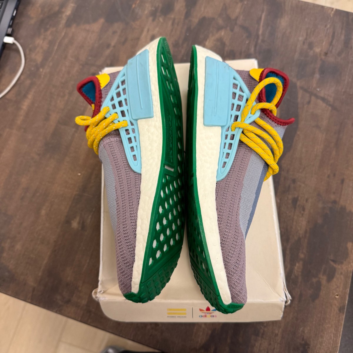 adidas NMD Hu Pharrell Extra Eye Grey - Image 3