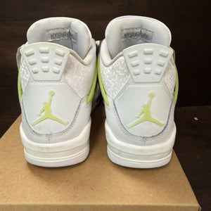 Jordan 4 Retro Light Lemon Twist (GS) Size 6Y (Pre-Owned) - Image 4