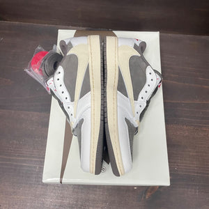 Jordan 1 Retro Low OG SP Travis Scott Reverse Mocha Size 8.5 - tag