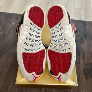 Jordan 12 Retro Chinese New Year (2019) Size 9 (Moderately Worn Pre-Owned) - Image 5