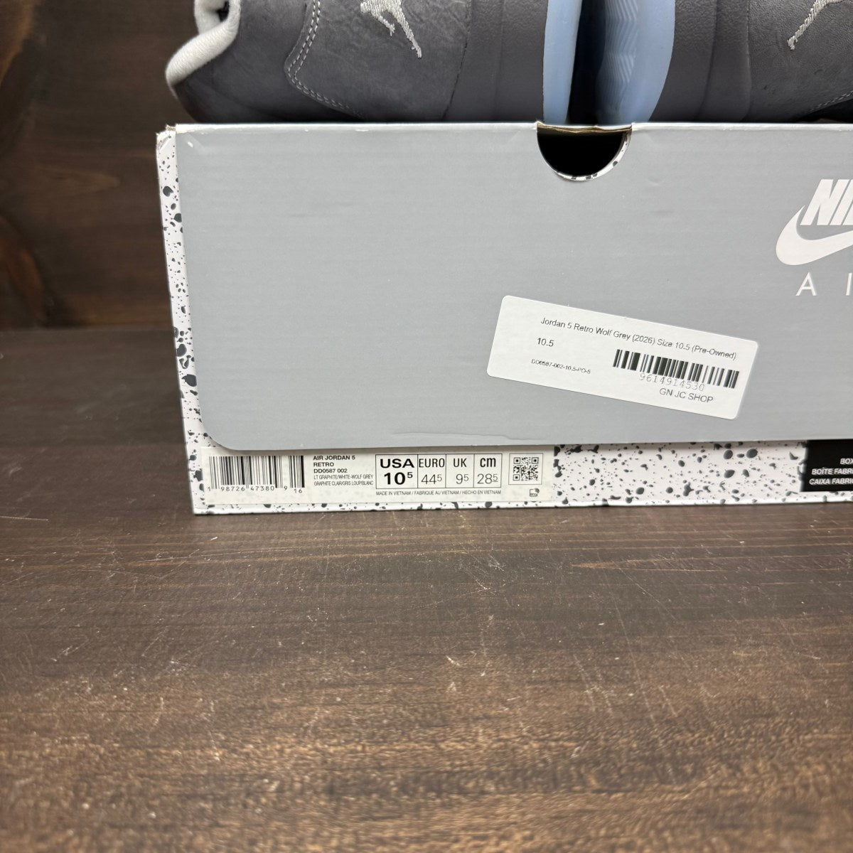 Jordan 5 Retro Wolf Grey (2026) - Image 7