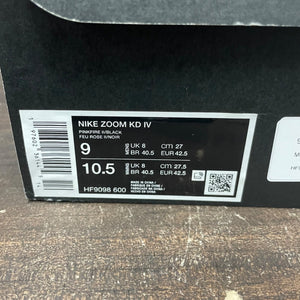 Nike KD 4 Aunt Pearl (2024) Size 9 (Pre-Owned) - aux