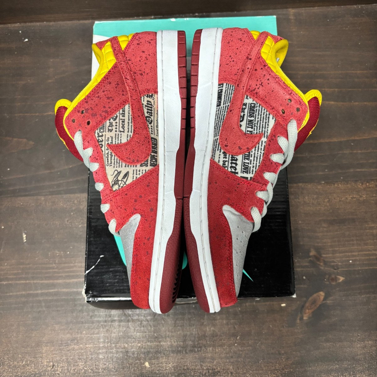 Nike SB Dunk Low Rukus Crawfish Size 10 (Pre-Owned) - Image 4