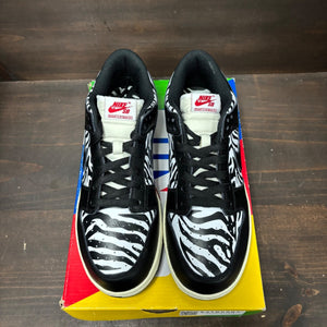 Nike SB Dunk Low OG QS Quartersnacks Zebra - Image 3