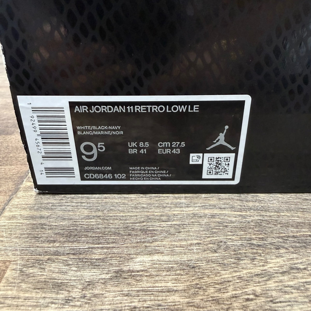 Jordan 11 Retro Low Snake Navy (2019) - Image 6