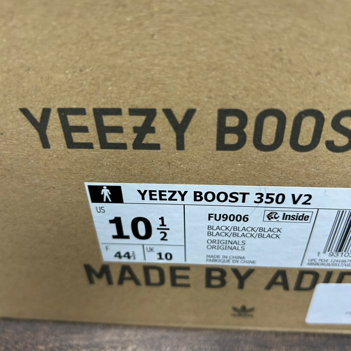 adidas Yeezy Boost 350 V2 Black (Non-Reflective) Size 10.5 (Pre-Owned) - Image 7