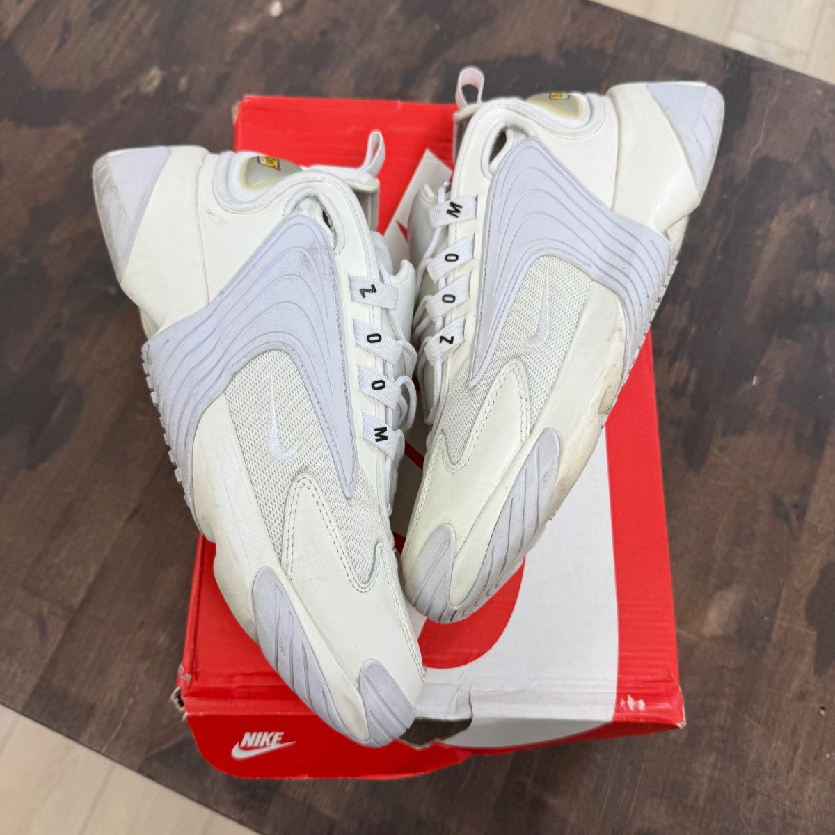 Nike Zoom 2K Sail White Black - Image 1