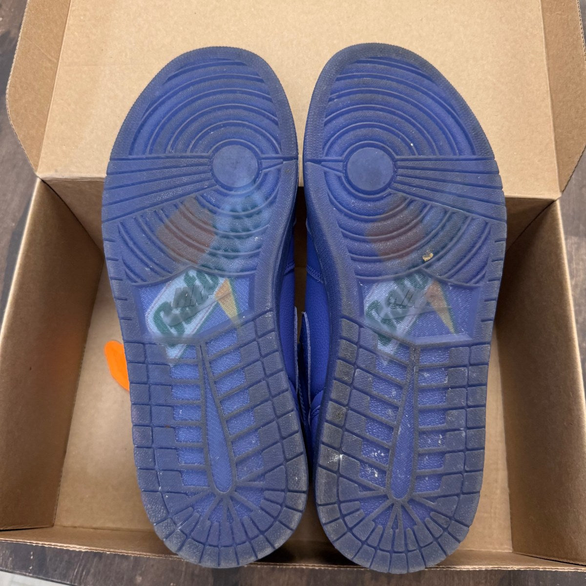 Jordan 1 Retro High Gatorade Rush Violet Size 11 (Pre-Owned) - Image 5