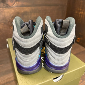 Jordan 8 Retro Aqua (2025) (GS) Size 6.5Y (Pre-Owned) - Image 3