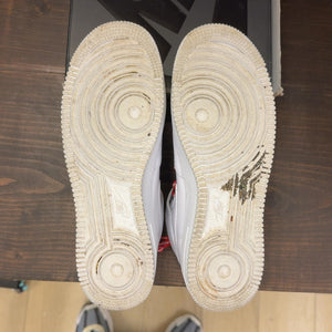 Nike Air Force 1 Mid Supreme White Size 8.5 (Pre-Owned) - aux
