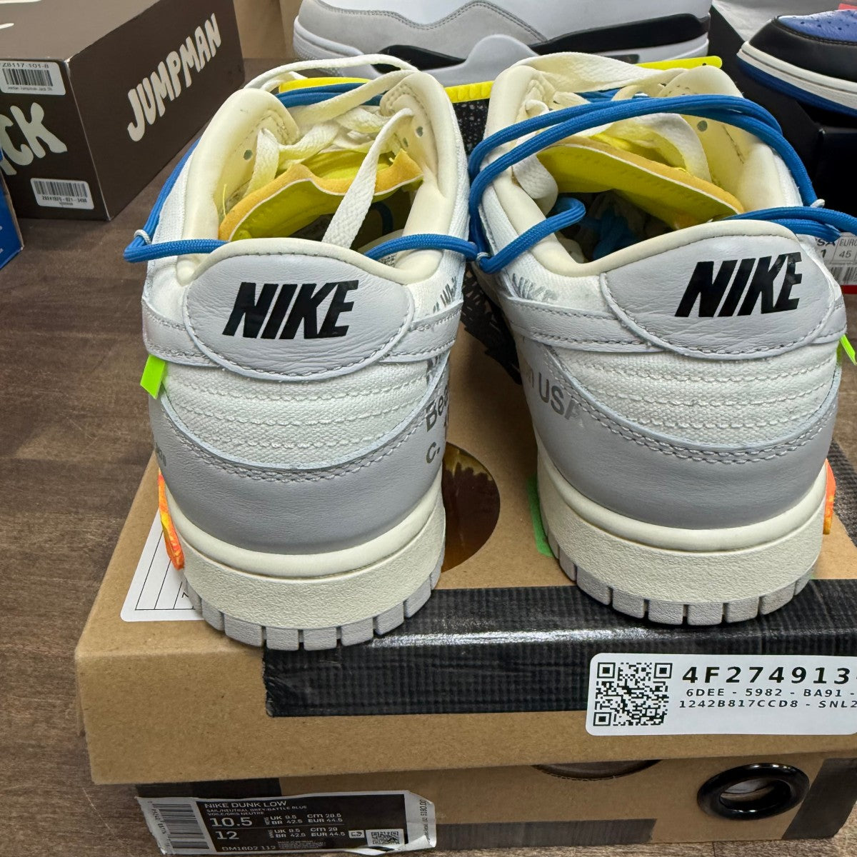 Nike Dunk Low Off-White Lot 10 - Image 4