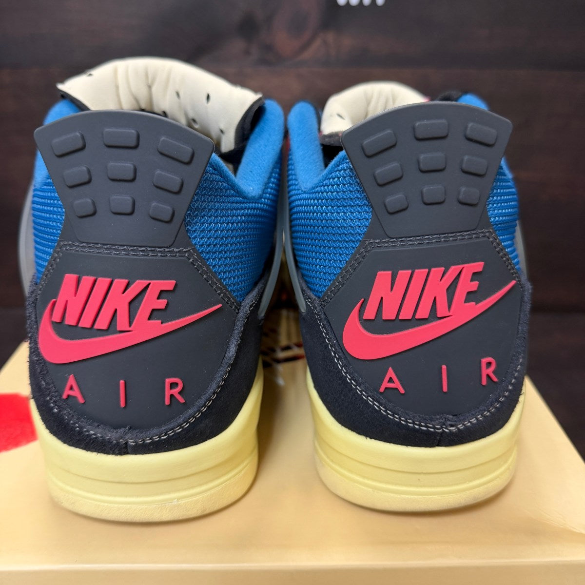 Jordan 4 Retro Union Off Noir - Image 4
