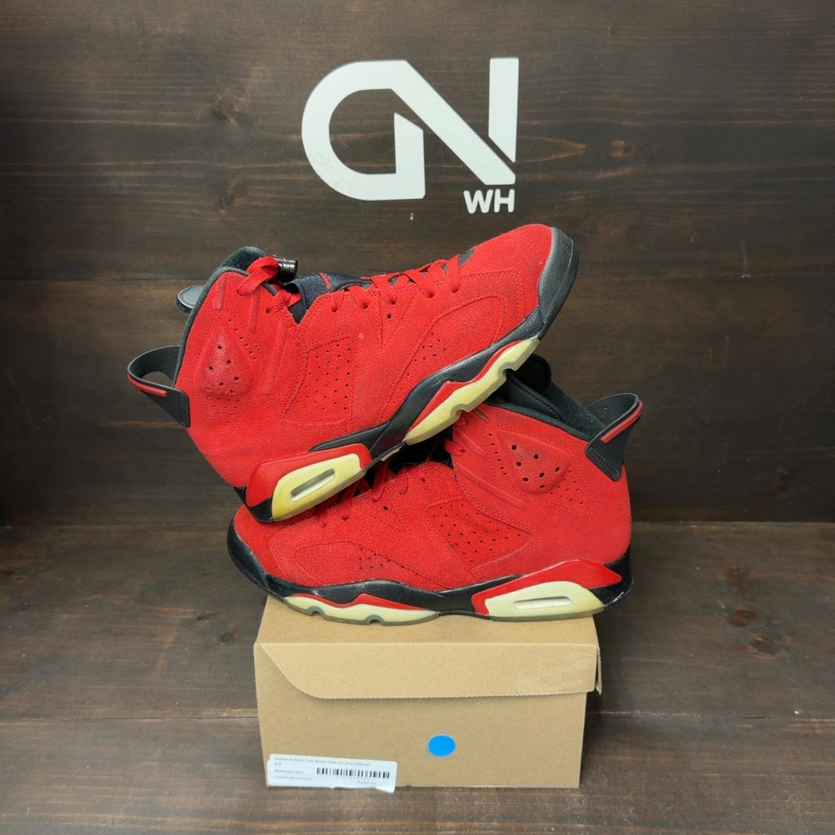 Jordan 6 Retro Toro Bravo Size 8.5 (Pre-Owned) - front