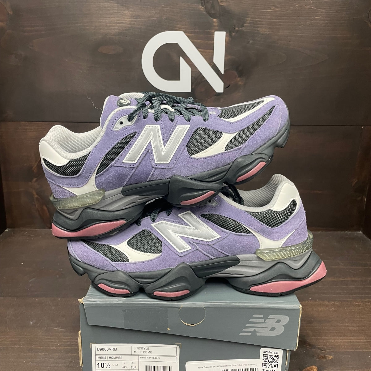 New Balance 9060 Violet Noir - Image 1