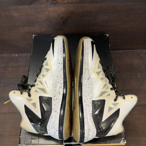 Nike LeBron X Elite+ White Gold - Image 6