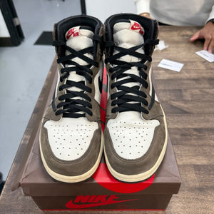 Jordan 1 Retro High OG SP Travis Scott Mocha Size 11 (Pre-Owned) - Image 3