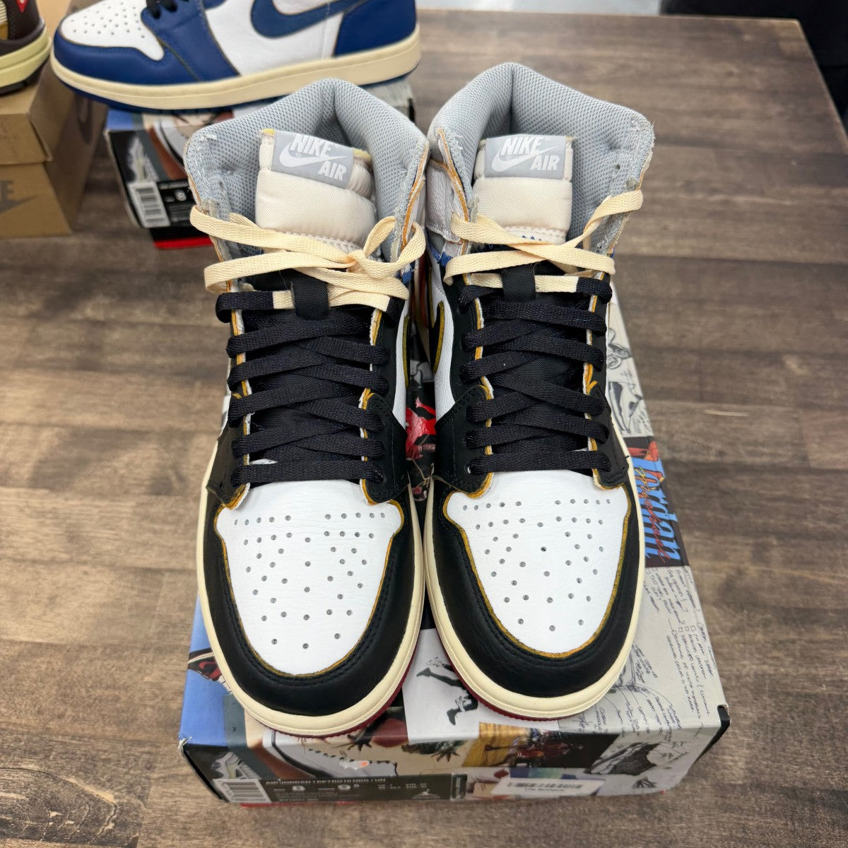 Jordan 1 Retro High Union Los Angeles Black Toe - Image 2
