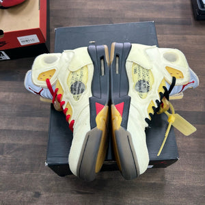 Jordan 5 Retro Off-White Sail - Image 3