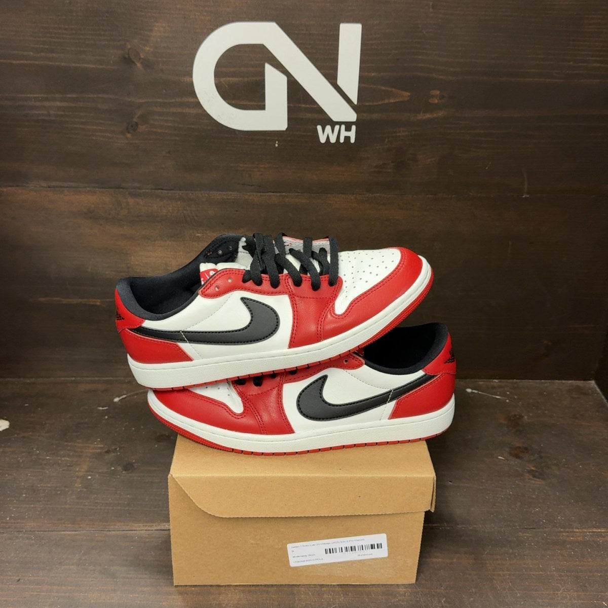 Jordan 1 Retro Low OG Chicago (2025) Size 9 (Pre-Owned) - Image 1