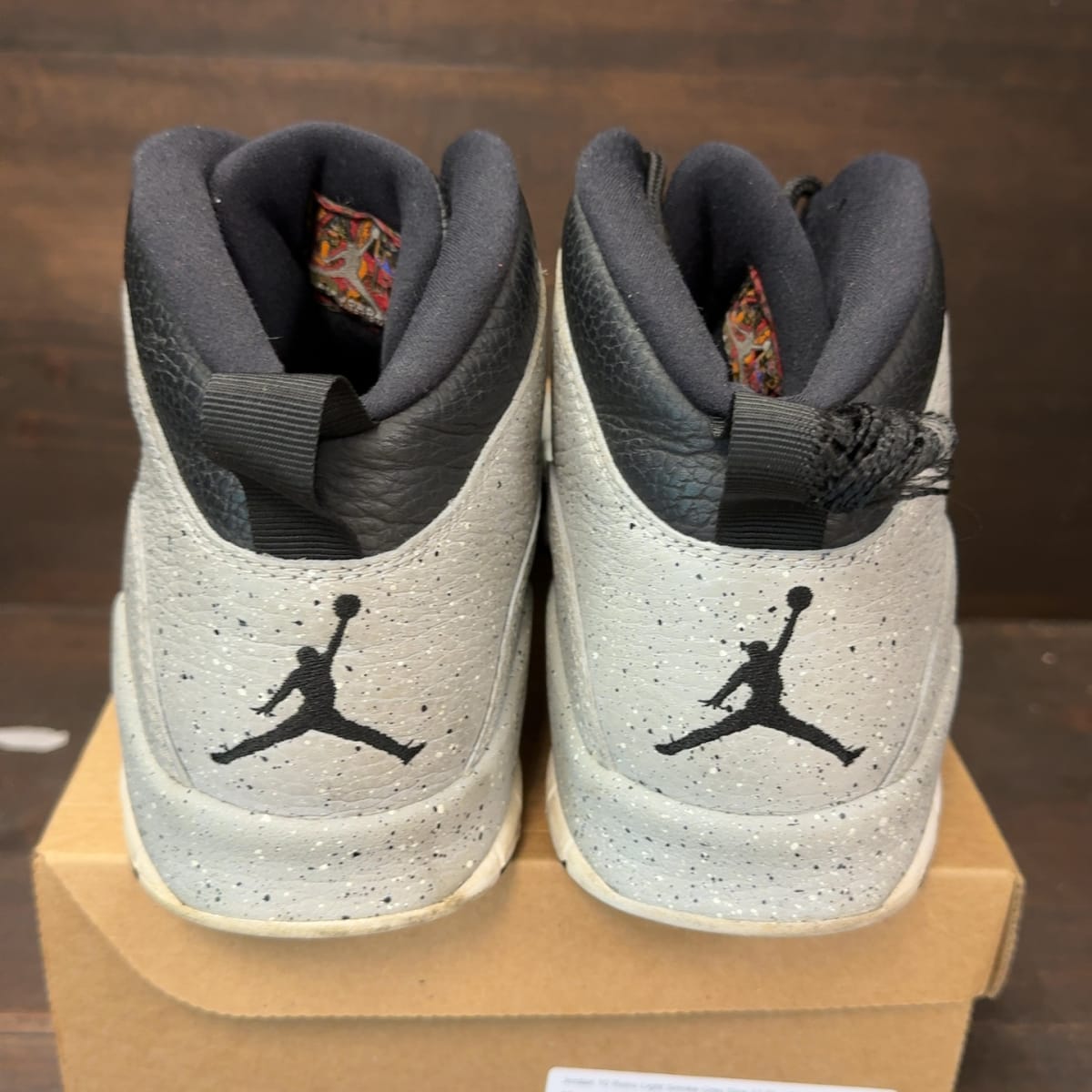 Jordan 10 Retro Light Smoke Grey Size 12 (Pre-Owned) - aux