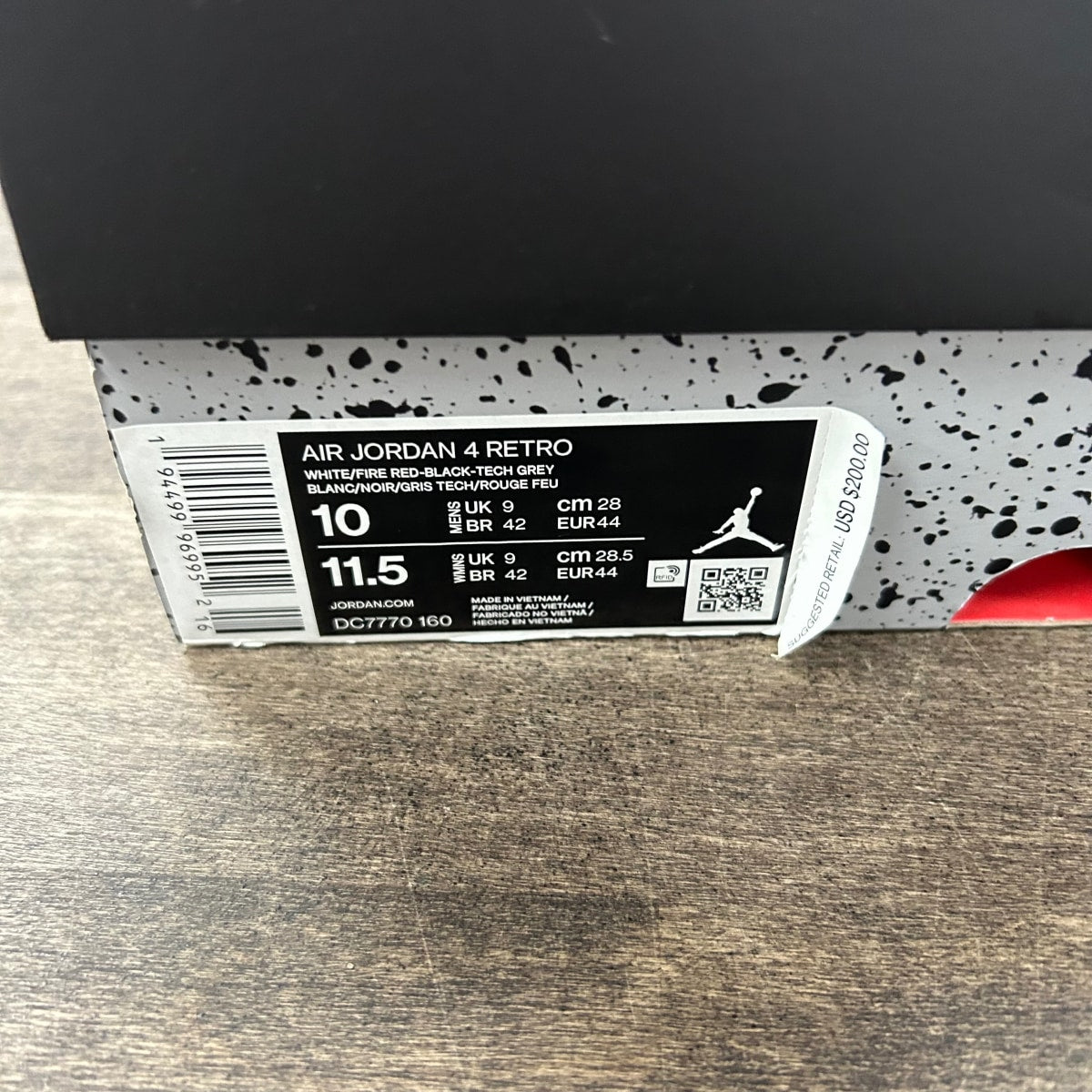 Jordan 4 Retro Fire Red (2020) - Image 6