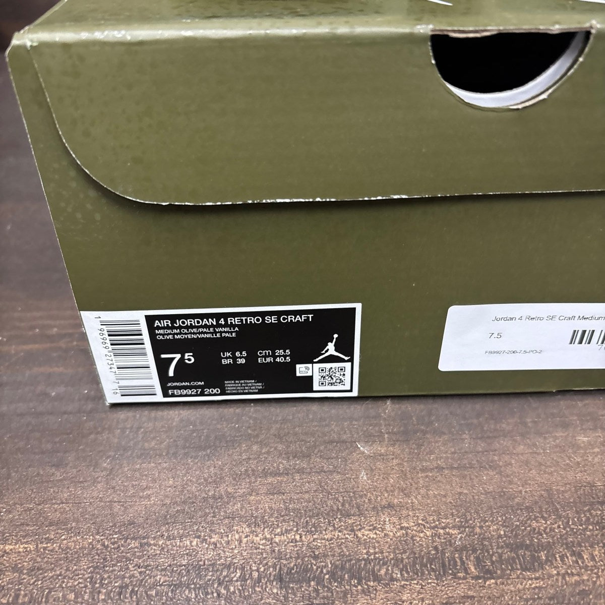 Jordan 4 Retro SE Craft Medium Olive - Image 7