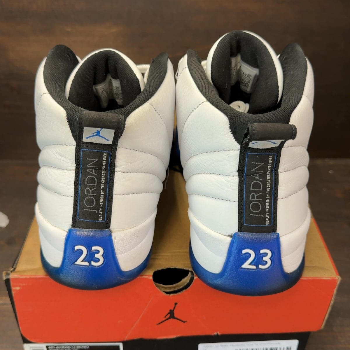 Jordan 12 Retro Blueberry Size 10 (Pre-Owned) - aux