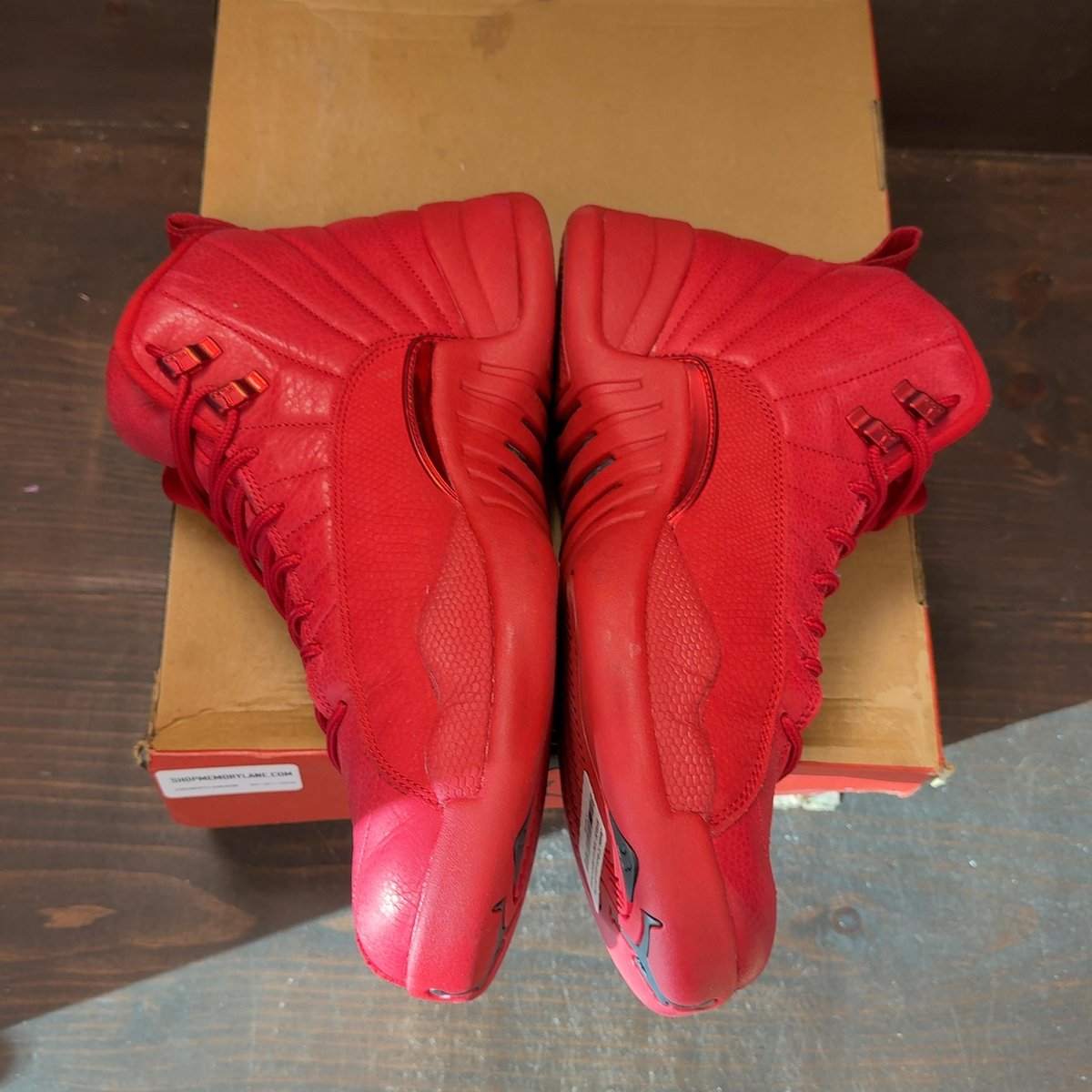 Jordan 12 Retro Gym Red (2018) Size 12 (Pre-Owned) - aux