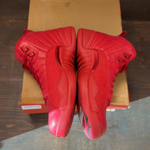 Jordan 12 Retro Gym Red (2018) Size 12 (Pre-Owned) - aux