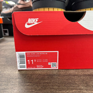 Nike Dunk Low SE Black Grey Gum - Image 11
