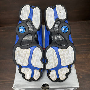 Jordan 13 Retro White Hyper Royal Black - Image 7