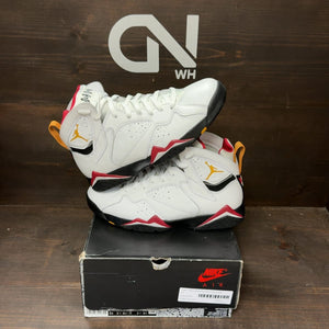 Jordan 7 Retro Cardinal (2022) Size 9.5 (Pre-Owned) - front
