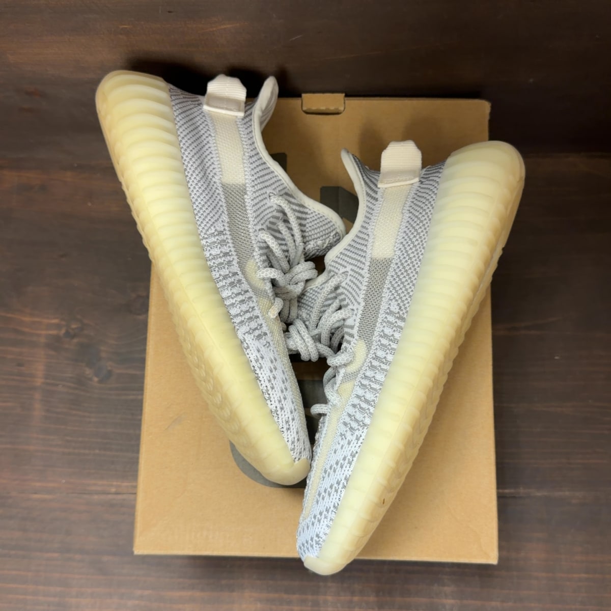 adidas Yeezy Boost 350 V2 Static (Non-Reflective) Size 5 (Pre-Owned) - back
