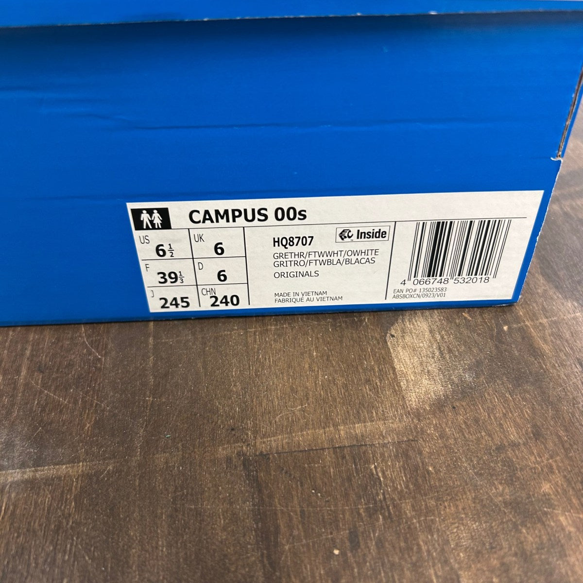 adidas Campus 00s Grey White - Image 6