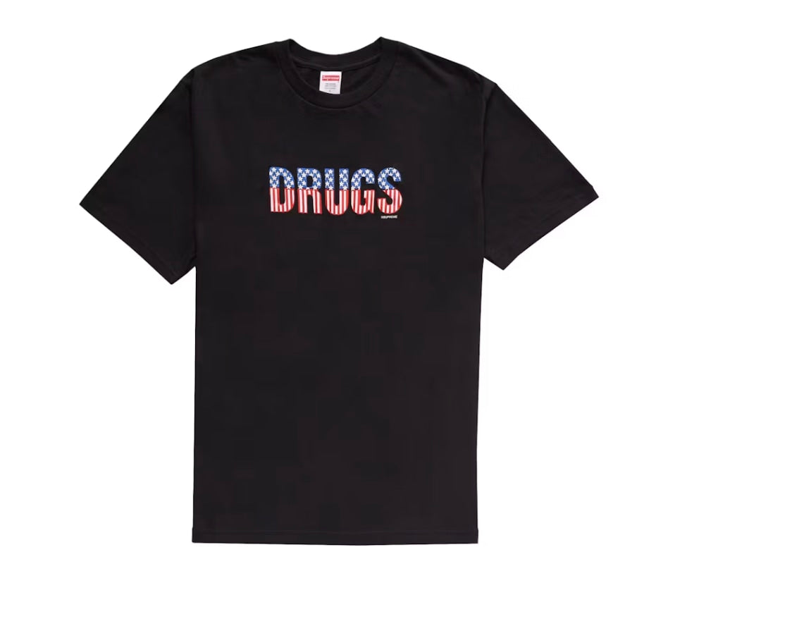 Supreme Drugs Tee Black