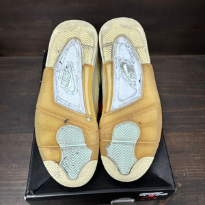 Jordan 4 Retro Off-White Sail (Women's) - Image 6
