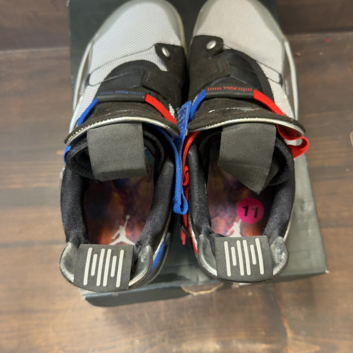 Jordan XXXIII Metallic Silver Black All-Star Size 11 (Pre-Owned) - Image 5