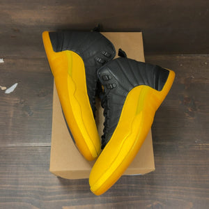 Jordan 12 Retro Black University Gold Size 11 (Pre-Owned) - back