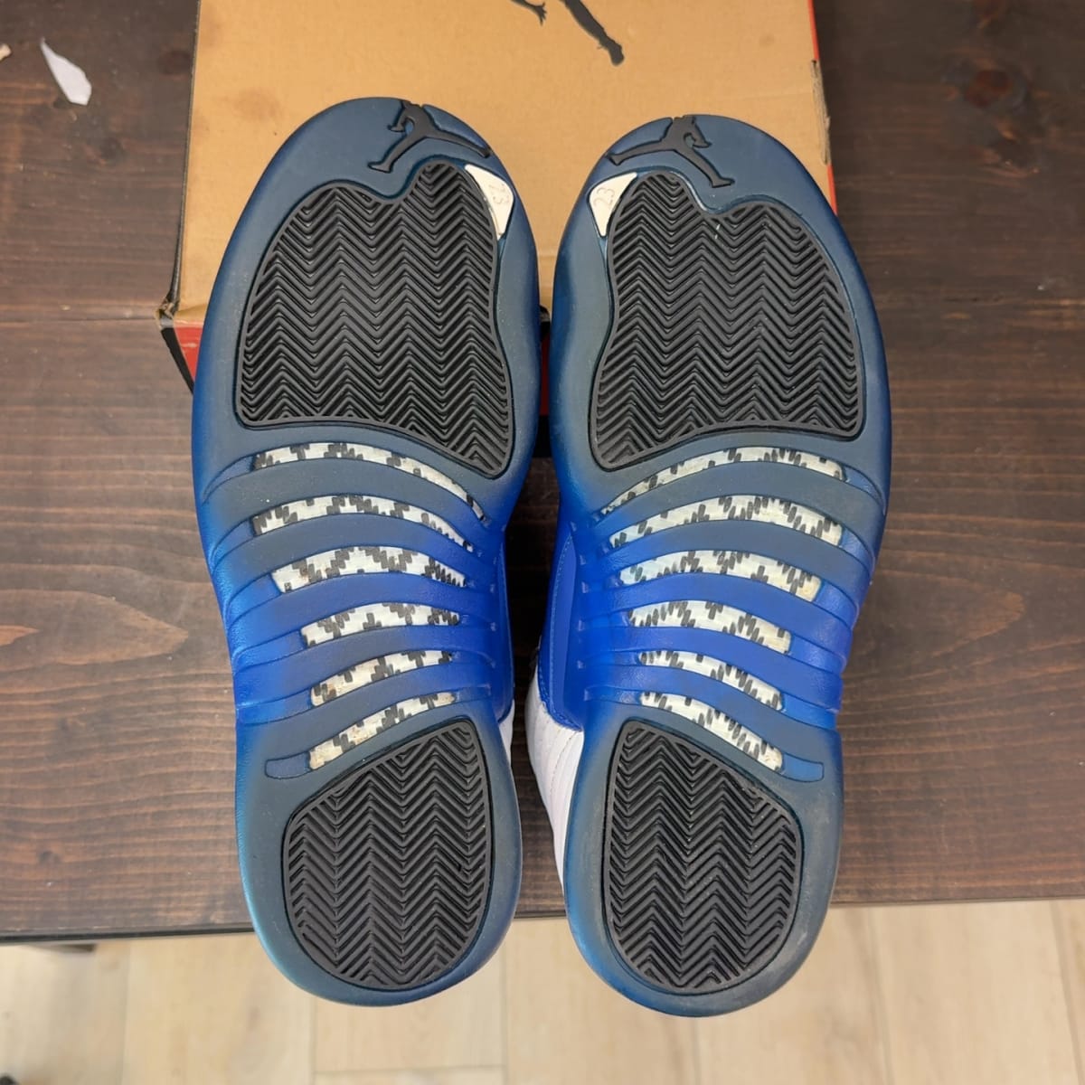Jordan 12 Retro Blueberry Size 10 (Pre-Owned) - aux