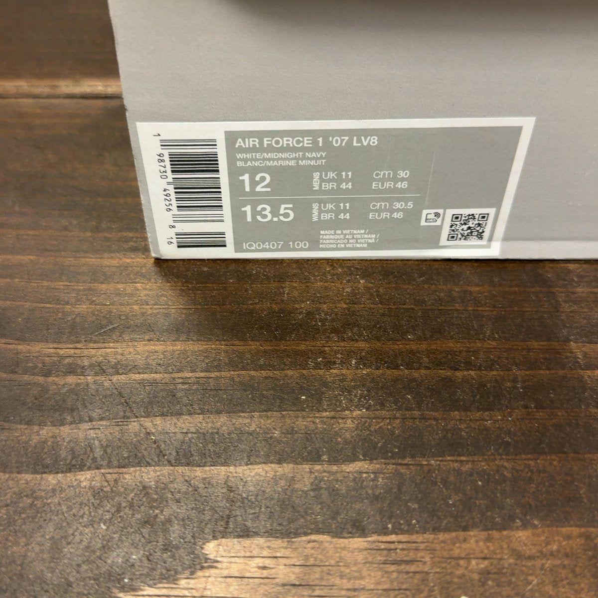 Nike Air Force 1 Low '07 LV8 Team USA World Cup Size 12 (Pre-Owned) - aux