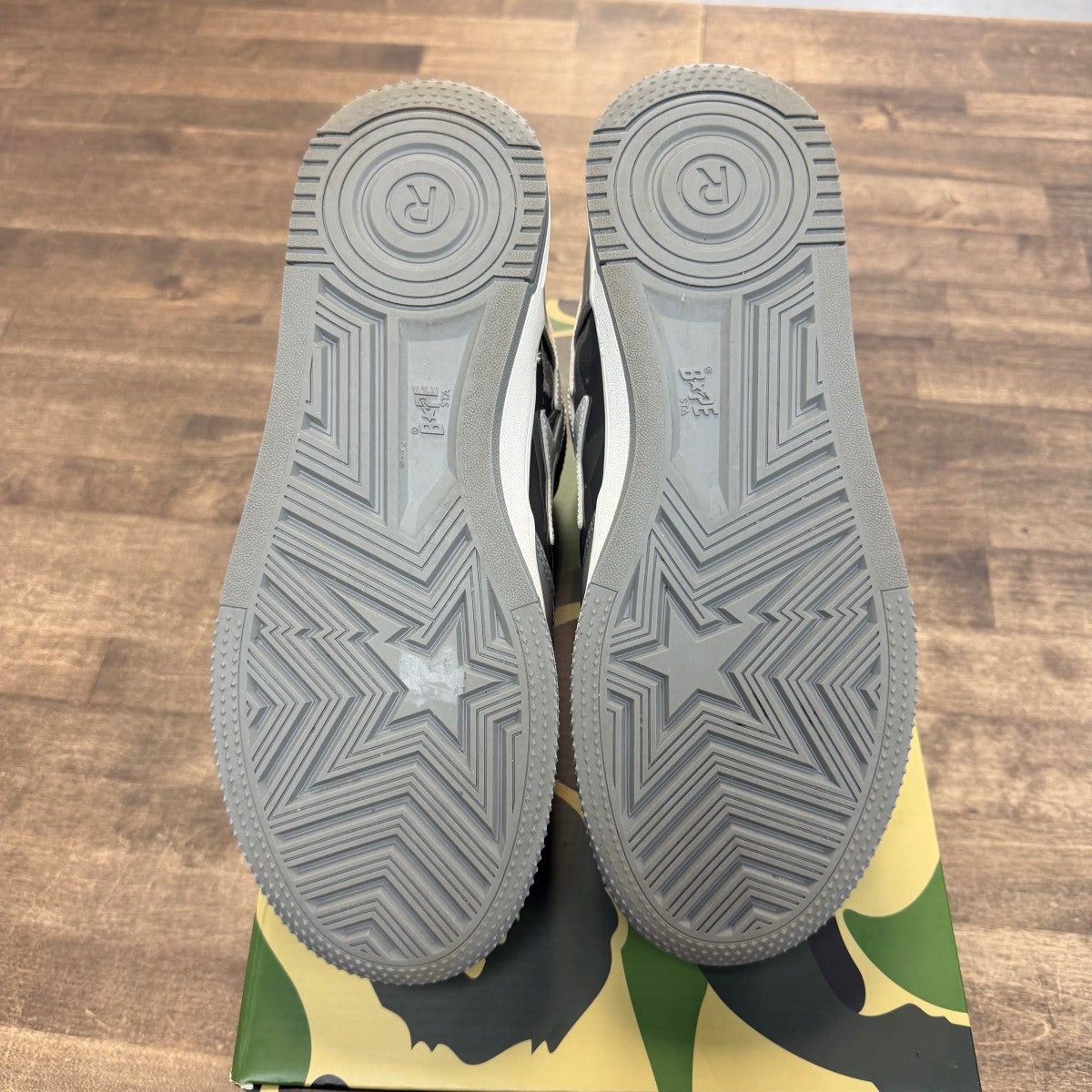 A Bathing Ape Bape Sta #1 Grey - Image 4