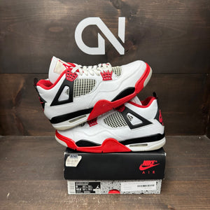 Jordan 4 Retro Fire Red (2020) Size 9 (Pre-Owned) - front