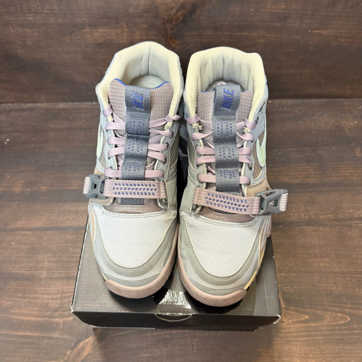 Nike Air Trainer 1 Utility SP Light Smoke Grey Honeydew Particle Grey - Image 3