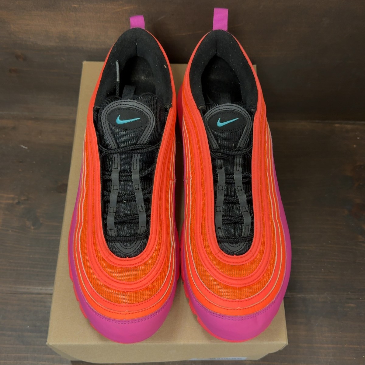 Nike Air Max Plus/97 Racer Pink Hyper Magenta Size 12 (Pre-Owned) - Image 3