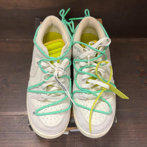 Nike Dunk Low Off-White Lot 14 Size 9 (Pre-Owned) - tag