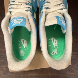 Nike Air Force 1 Low '07 Aquarius Blue Vapor Green Size 9 (Pre-Owned) - Image 5